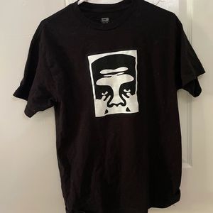 black obey shirt